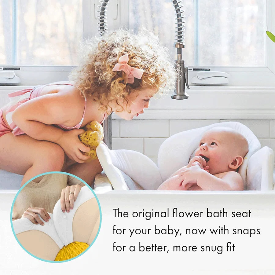 Baby Bath - Flower Baby Bath Pad Infant Bathtub Mat for Bathtub Tub Sink